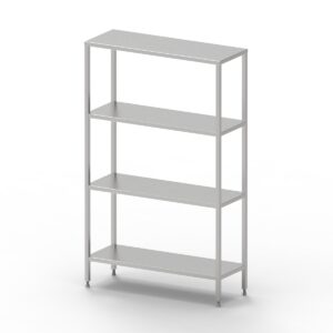 Free-standing floor shelf